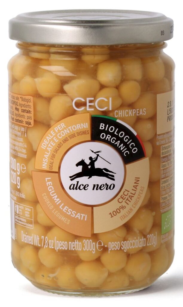 CIECIERZYCA W ZALEWIE BIO 300 g (220 g) – ALCE NERO