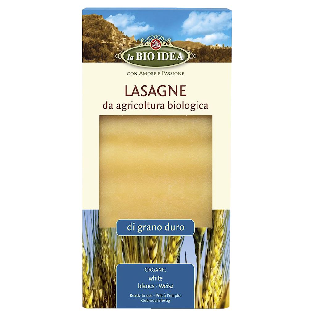 MAKARON (SEMOLINOWY) LASAGNE BIO 250 g – LA BIO IDEA