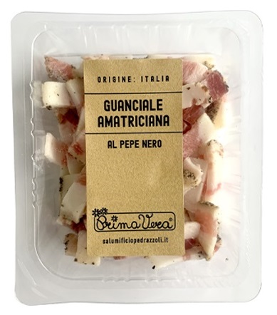 GUANCIALE Z PIEPRZEM CZARNYM BIO 100 g – PRIMAVERA