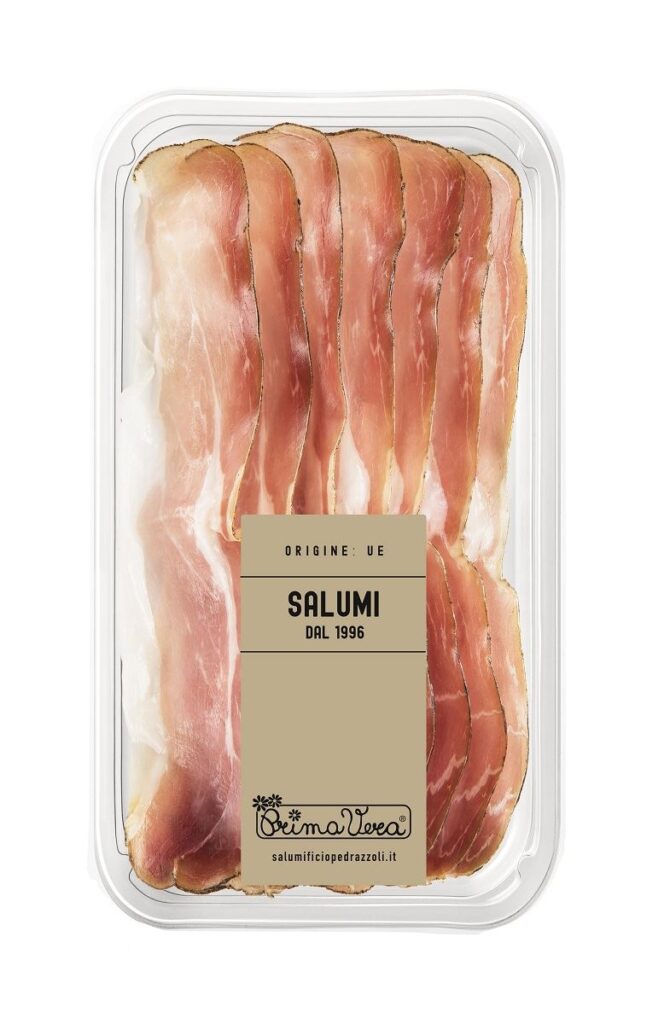 SZYNKA WĘDZONA (SPECK) PLASTRY BEZGLUTENOWA BIO 70 g – PRIMAVERA