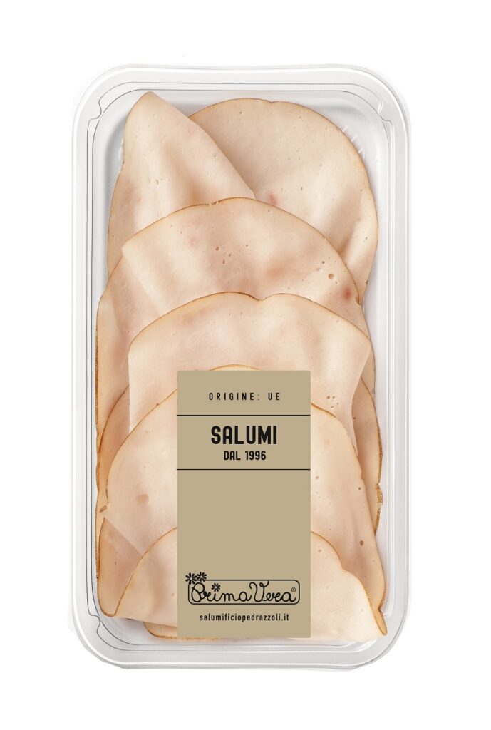 PIERŚ Z INDYKA GOTOWANA PLASTRY BEZGLUTENOWA BIO 70 g – PRIMAVERA