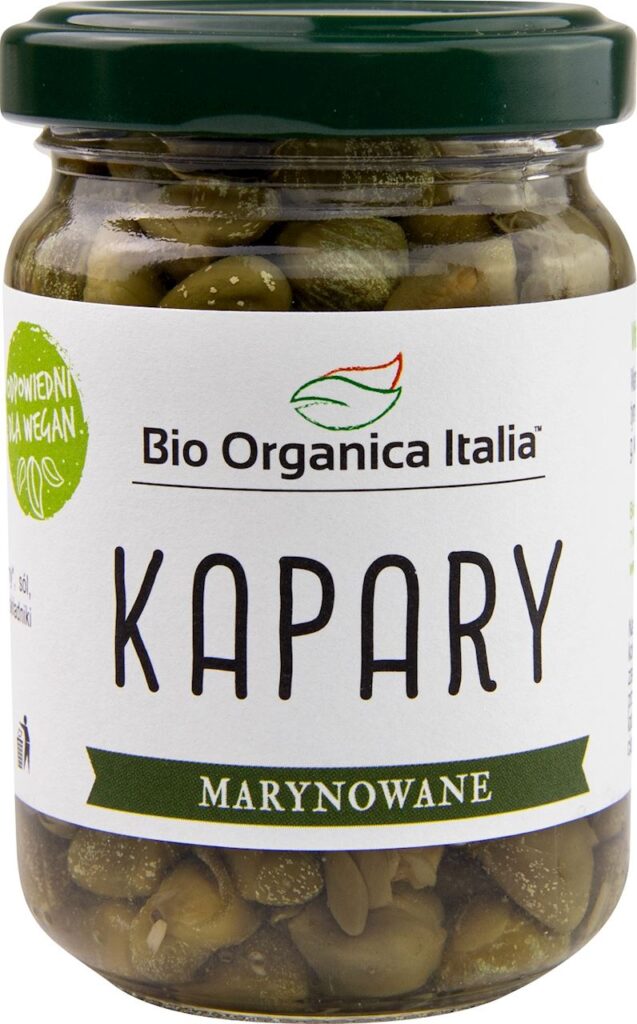 KAPARY MARYNOWANE BIO 140 g (90 g) (SŁOIK) – BIO ORGANICA ITALIA