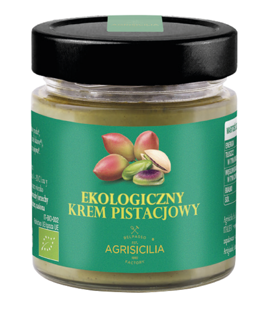 KREM PISTACJOWY BIO 200 g – AGRISICILIA