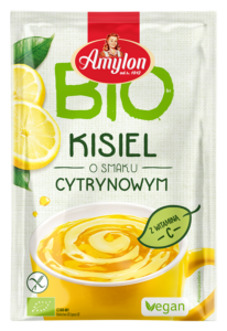 KISIEL INSTANT O SMAKU CYTRYNOWYM BEZGLUTENOWY BIO 30 g - AMYLON