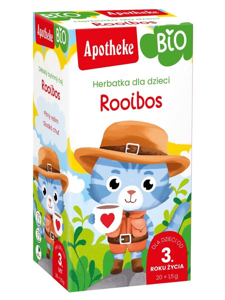 HERBATKA DLA DZIECI – ROOIBOS BIO (20 x 1,5 g) 30 g – APOTHEKE