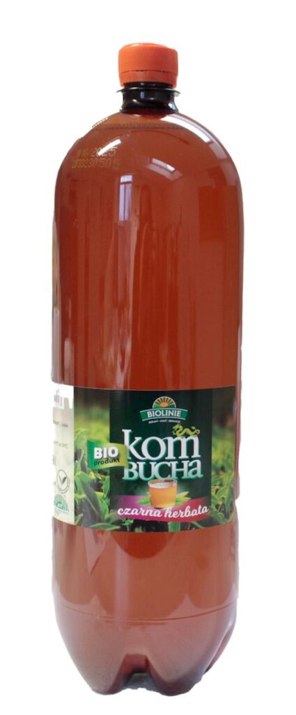 KOMBUCHA HERBATA ZIELONA BIO 2 L – BIO LINIE