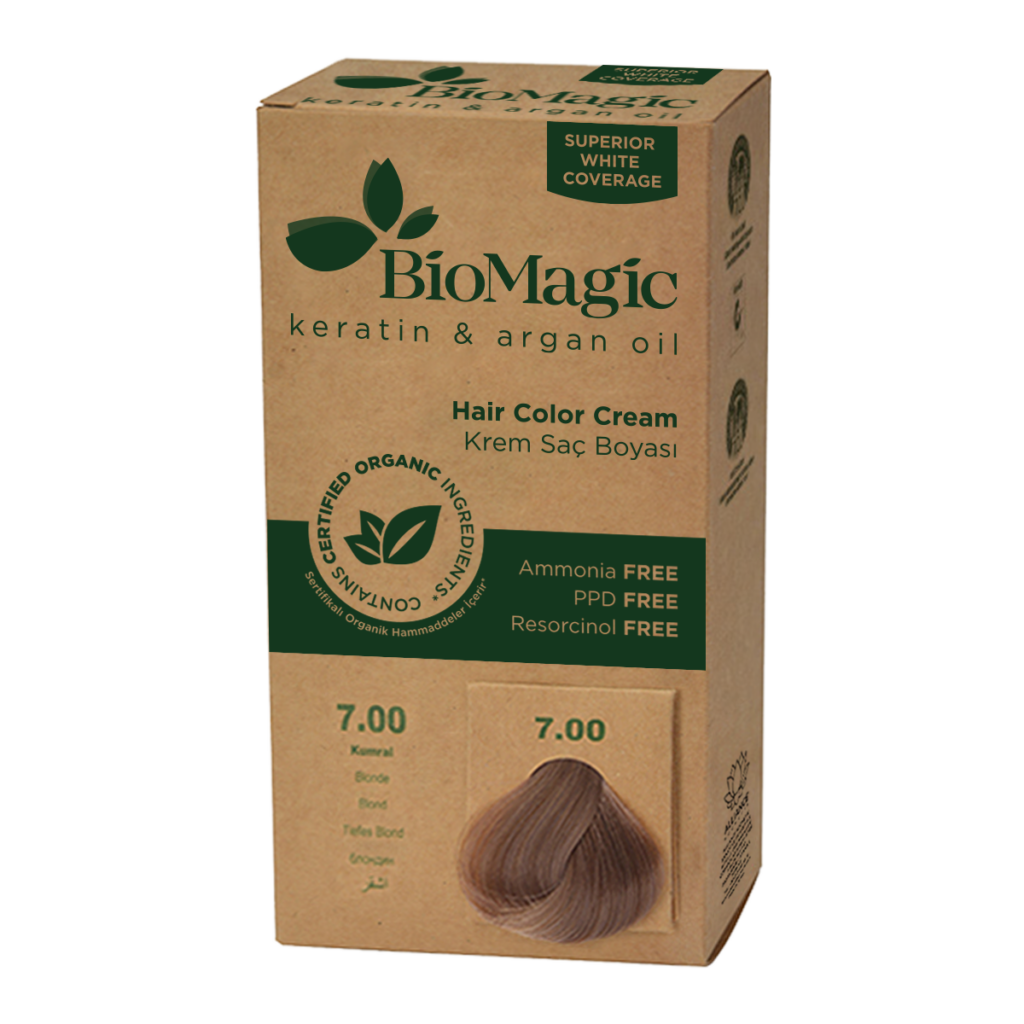 FARBA DO WŁOSÓW BLOND (7.00) 250 g – BIOMAGIC