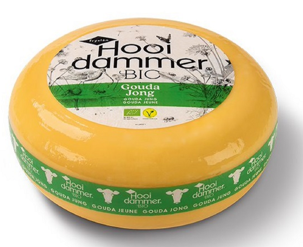 SER GOUDA YOUNG (KRÓTKO DOJRZEWAJĄCY) BIO (około 4,5 kg) – HOOIDAMMER