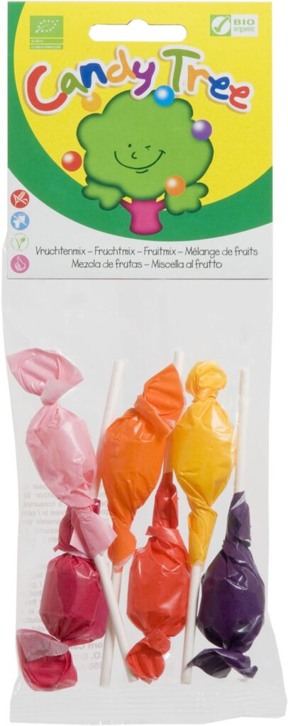 LIZAKI OKRĄGŁE MIX BEZGLUTENOWE BIO (6 x 10 g) 60 g – CANDY TREE