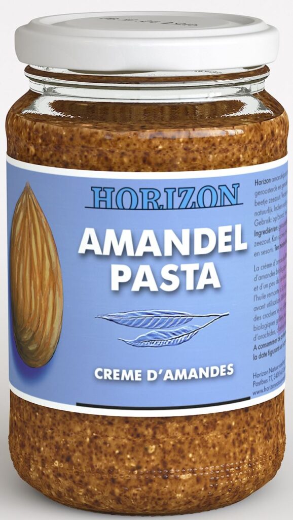 KREM Z PRAŻONYCH MIGDAŁÓW Z SOLĄ MORSKĄ BIO 350 g – HORIZON