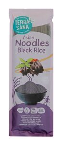 MAKARON (Z RYŻU CZARNEGO I RYŻU BRĄZOWEGO) NOODLE SPAGHETTI BEZGLUTENOWY BIO 250 g - TERRASANA