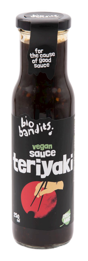 SOS SOJOWY SŁODKI TERIYAKI BIO 250 ml - BIO BANDITS