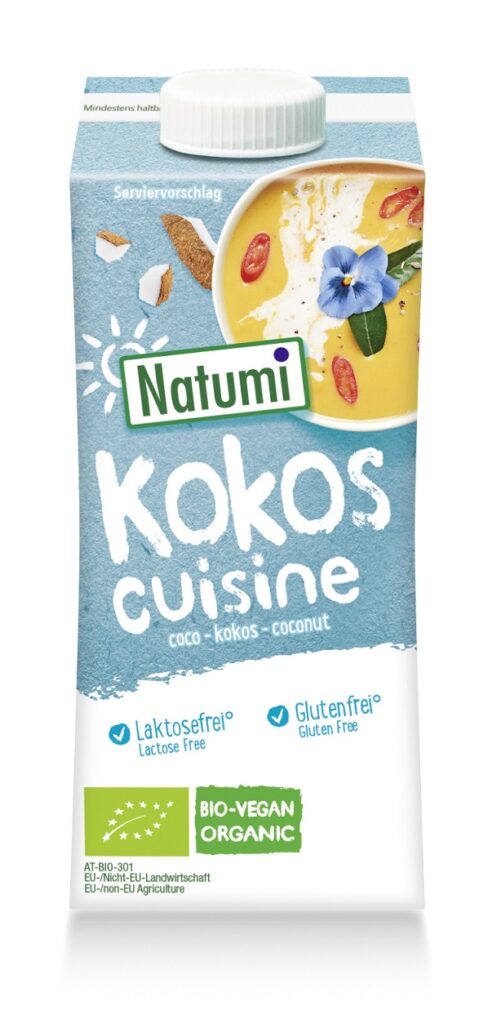 KREM KOKOSOWY DO GOTOWANIA I PIECZENIA BEZGLUTENOWY BIO 200 ml – NATUMI