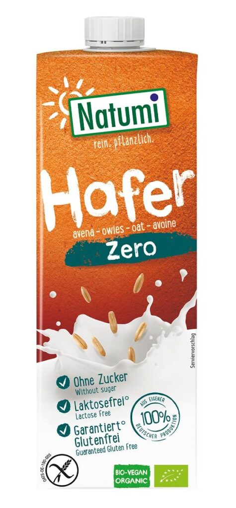 NAPÓJ OWSIANY BEZ CUKRU BEZGLUTENOWY BIO 1 L – NATUMI