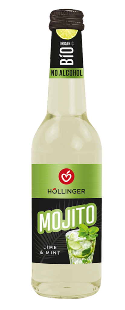 DRINK MUSUJĄCY BEZALKOHOLOWY MOJITO BIO 330 ml – HOLLINGER
