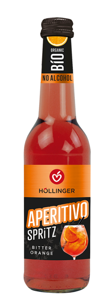 DRINK MUSUJĄCY BEZALKOHOLOWY APERITIVO BIO 330 ml – HOLLINGER