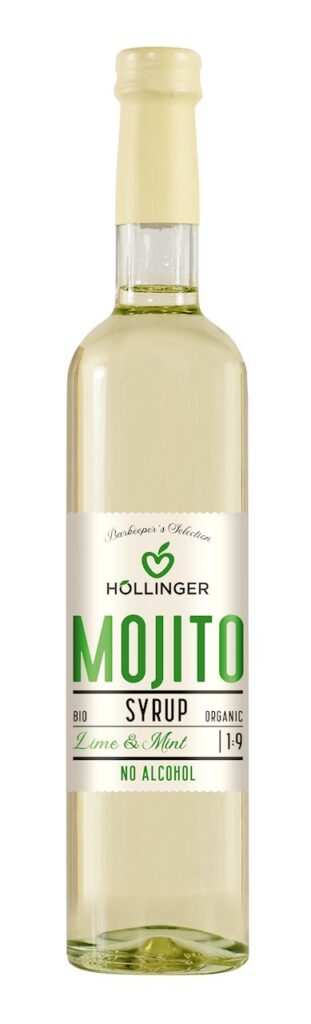 SYROP DO DRINKÓW I KOKTAJLI MOJITO BIO 500 ml – HOLLINGER