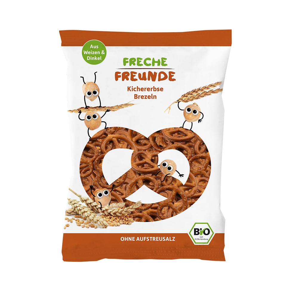 PRECELKI ZBOŻOWE Z CIECIERZYCĄ DLA DZIECI BIO 75 g – FRECHE FREUNDE
