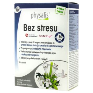 TABLETKI NA REDUKCJĘ STRESU 30 szt. - PHYSALIS