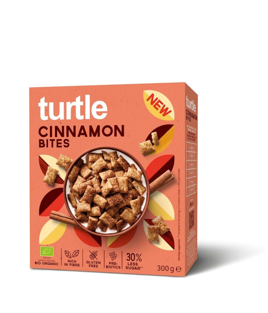 PODUSZKI ZBOŻOWE CYNAMONOWE BEZGLUTENOWE BIO 300 g – TURTLE