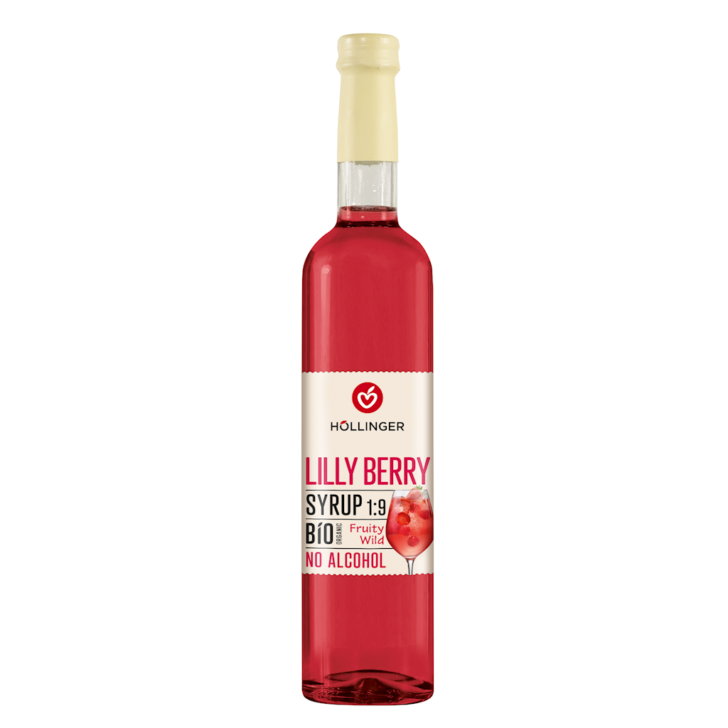 SYROP DO DRINKÓW I KOKTAJLI LILLY BERRY BIO 500 ml – HOLLINGER