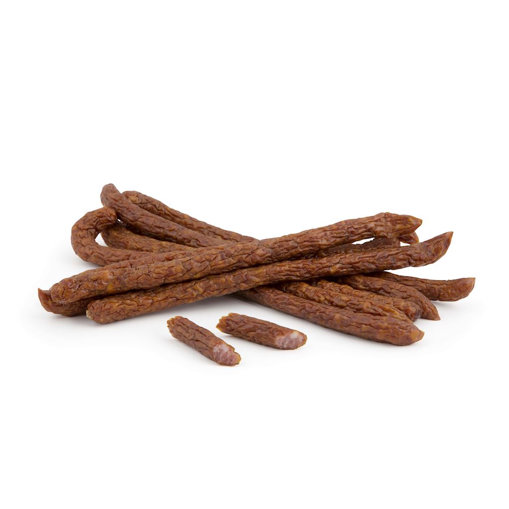 KABANOSY EXTRA BIO (około 0,20 kg) – FARMY ROZTOCZA (Z PÓŁKI)