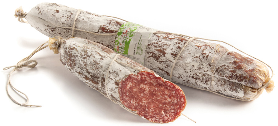 SALAMI MILANO DOJRZEWAJĄCE BEZGLUTENOWE BIO (około 1,30 kg) – PRIMAVERA