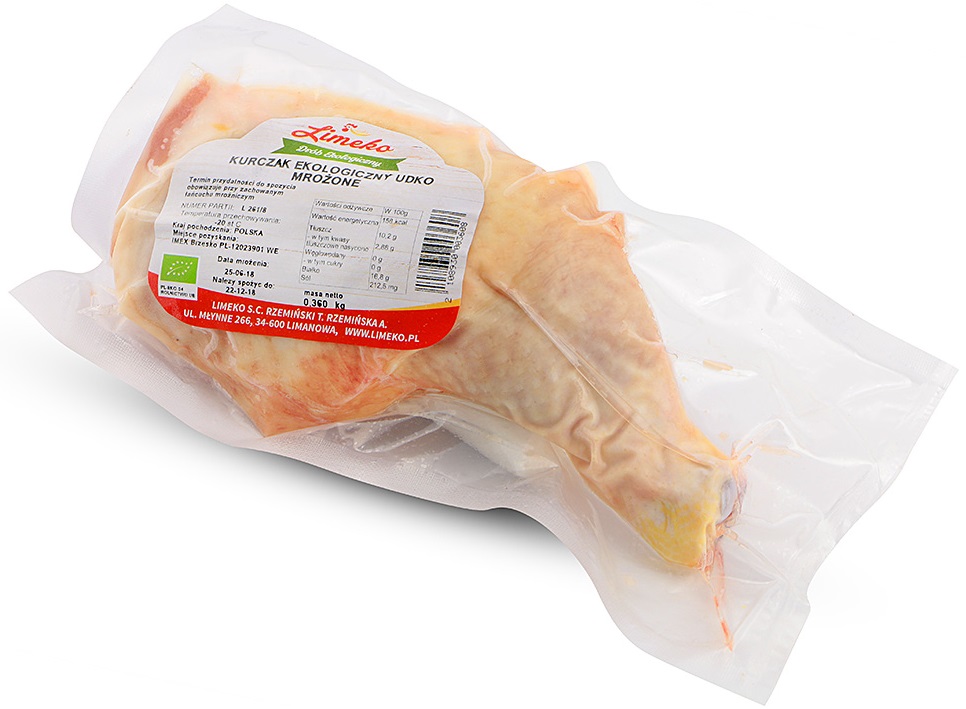 UDKO Z KURCZAKA MROŻONE BIO (około 0,30 kg) – LIMEKO