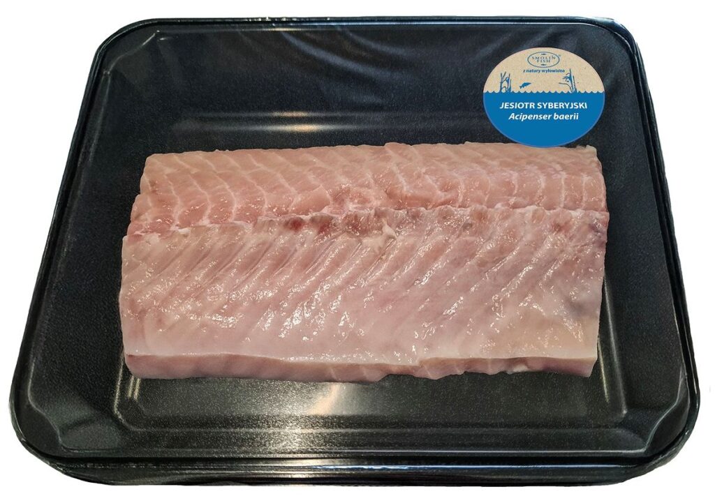 JESIOTR POLĘDWICA (około 0,40 kg) – SMOLIN FISH (NA ZAMÓWIENIE)