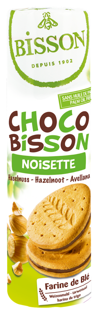 CIASTKA MARKIZY Z KREMEM ORZECHOWYM BIO 300 g – BISSON