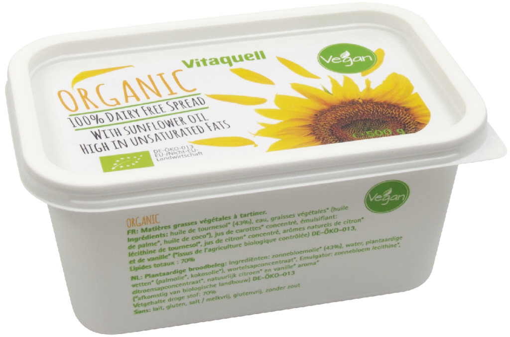 MARGARYNA BEZ OLEJU PALMOWEGO BIO 250 g – VITAQUELL