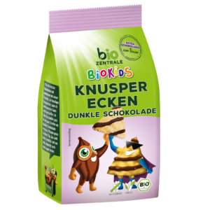 CHRUPKI KUKURYDZIANE PIRAMIDKI Z CZEKOLADĄ GORZKĄ BEZGLUTENOWE DLA DZIECI BIO 60 g - BIO ZENTRALE (BIOKIDS)