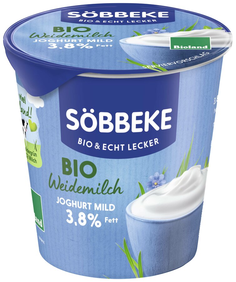 JOGURT NATURALNY 3,8 % BIO 150 g – SOBBEKE