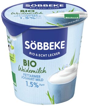 JOGURT NATURALNY 1,5 % BIO 150 g – SOBBEKE
