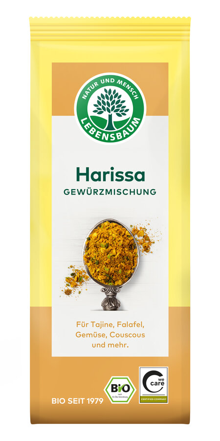 PRZYPRAWA HARISSA BIO 50 g – LEBENSBAUM