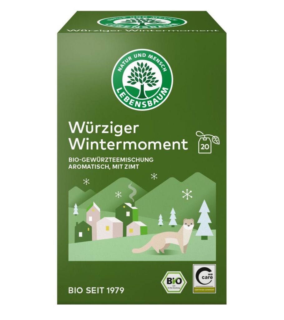 HERBATKA PIKANTNY ZIMOWY MOMENT BIO (20 x 2 g) 40 g – LEBENSBAUM (PRODUKT SEZONOWY)