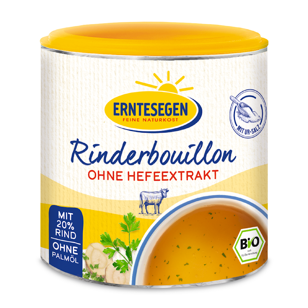 BULION WOŁOWY BEZ DODATKU DROŻDŻY W PROSZKU BIO 120 g – ERNTESEGEN