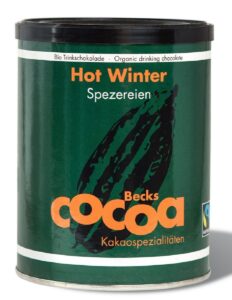 CZEKOLADA DO PICIA HOT WINTER BEZGLUTENOWA BIO 250 g - BECKS COCOA