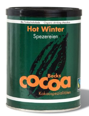 CZEKOLADA DO PICIA HOT WINTER BEZGLUTENOWA BIO 250 g - BECKS COCOA