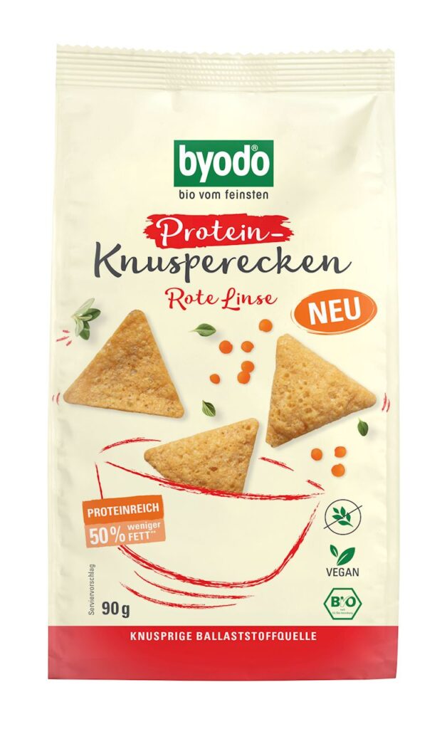 CHRUPKI PROTEINOWE Z SOCZEWICY SOLONE BEZGLUTENOWE BIO 90 g – BYODO