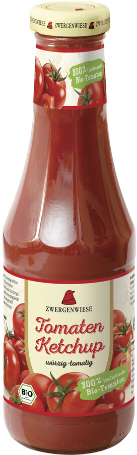 KETCHUP BEZGLUTENOWY BIO 500 ml – ZWERGENWIESE