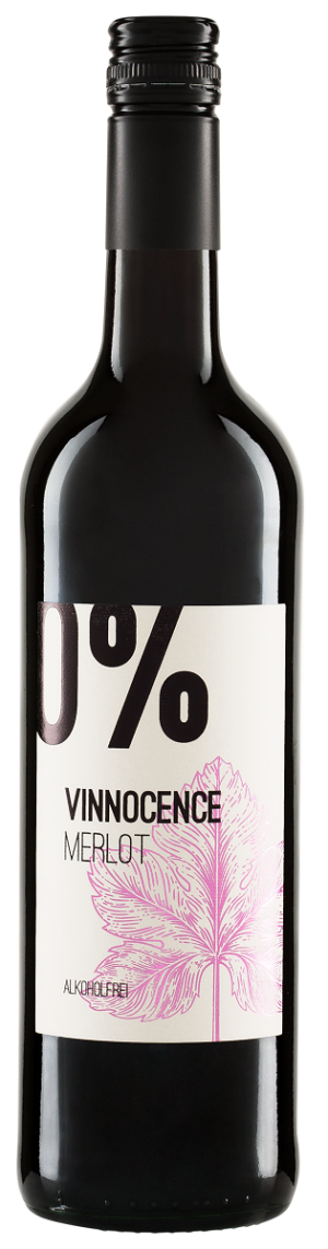 WINO BEZALKOHOLOWE MERLOT CZERWONE SŁODKIE BIO 750 ml - VINNOCENCE