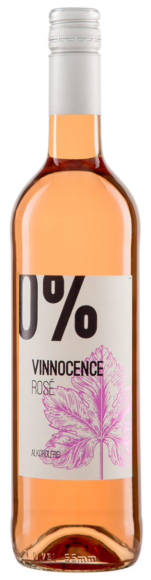 WINO BEZALKOHOLOWE CUVÉE RÓŻOWE SŁODKIE BIO 750 ml - VINNOCENCE