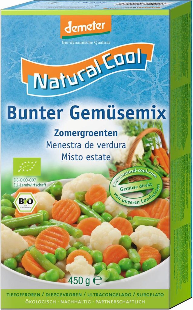 MIX WARZYW MROŻONYCH DEMETER BIO 450 g – NATURALCOOL