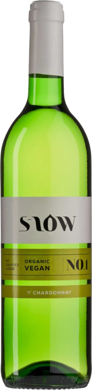 WINO S-LOW CHARDONNAY BEZ DODATKU SIARCZYNÓW BIAŁE WYTRAWNE BIO 0,75 L (FRANCJA)