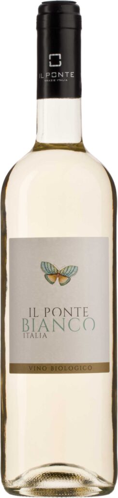 WINO IL PONTE BIANCO BIAŁE WYTRAWNE BIO 0,75 L (WŁOCHY)