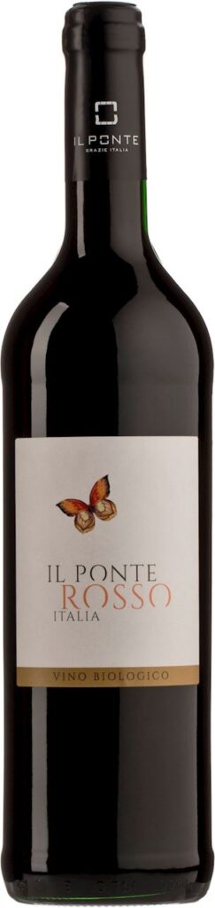 WINO IL PONTE ROSSO CZERWONE WYTRAWNE BIO 0,75 L (WŁOCHY)