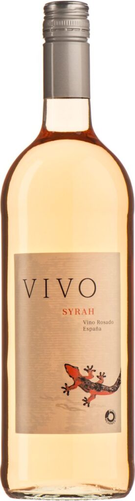WINO VIVO SYRAH RÓŻOWE WYTRAWNE BIO 1 L (HISZPANIA)