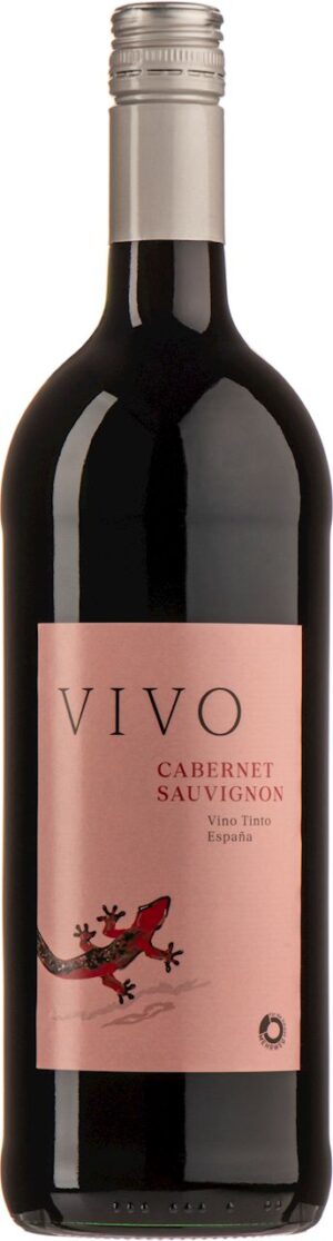 WINO VIVO CABERNET SAUVIGNON CZERWONE WYTRAWNE BIO 1 L (HISZPANIA)