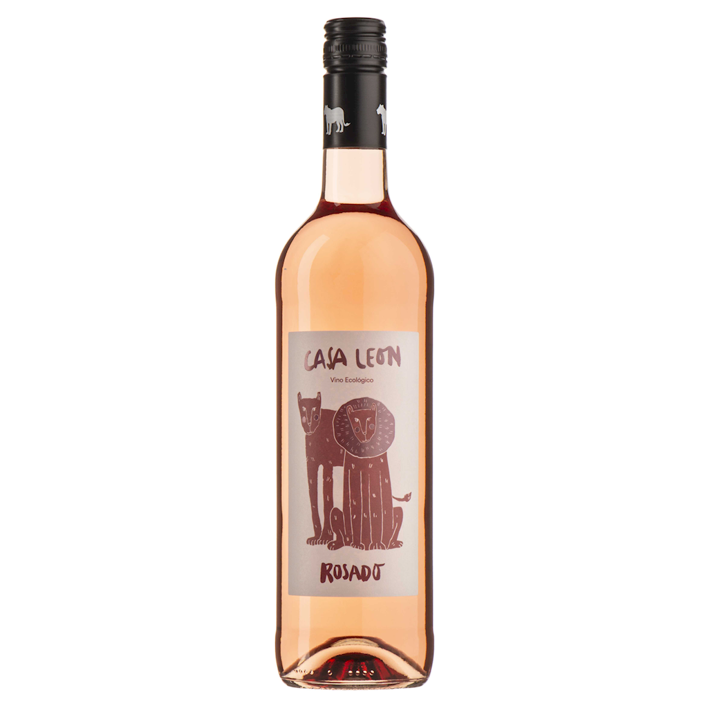 WINO CASA LEON RÓŻOWE WYTRAWNE BIO 0,75 L (HISZPANIA)